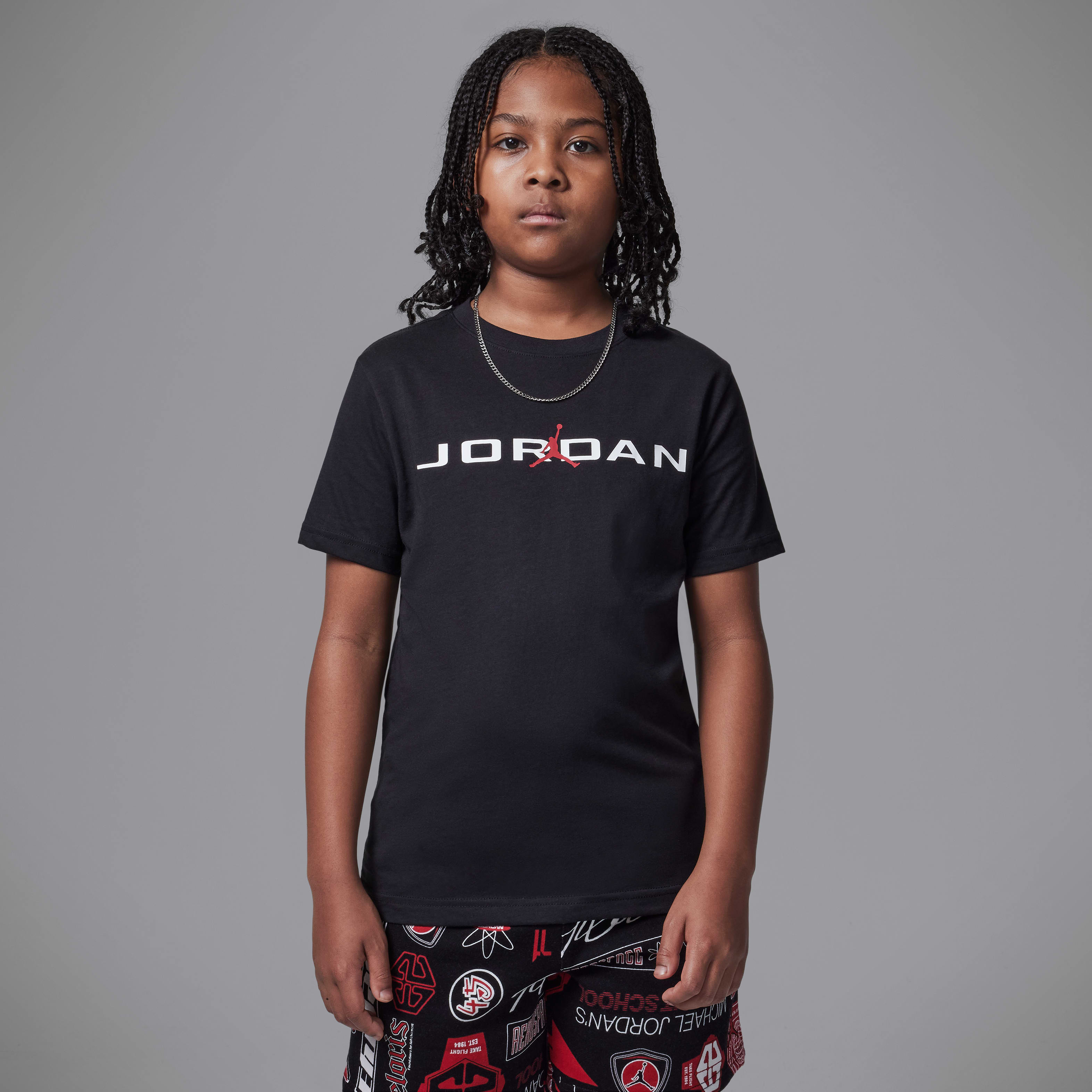Nike Jordan Older Kids' Shattered Glass Jumpman T-Shirt